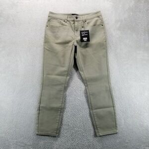 H&M Men's Slim Straight Jeans in Olive